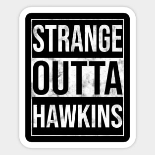 Strange Outta Hawkins Sticker